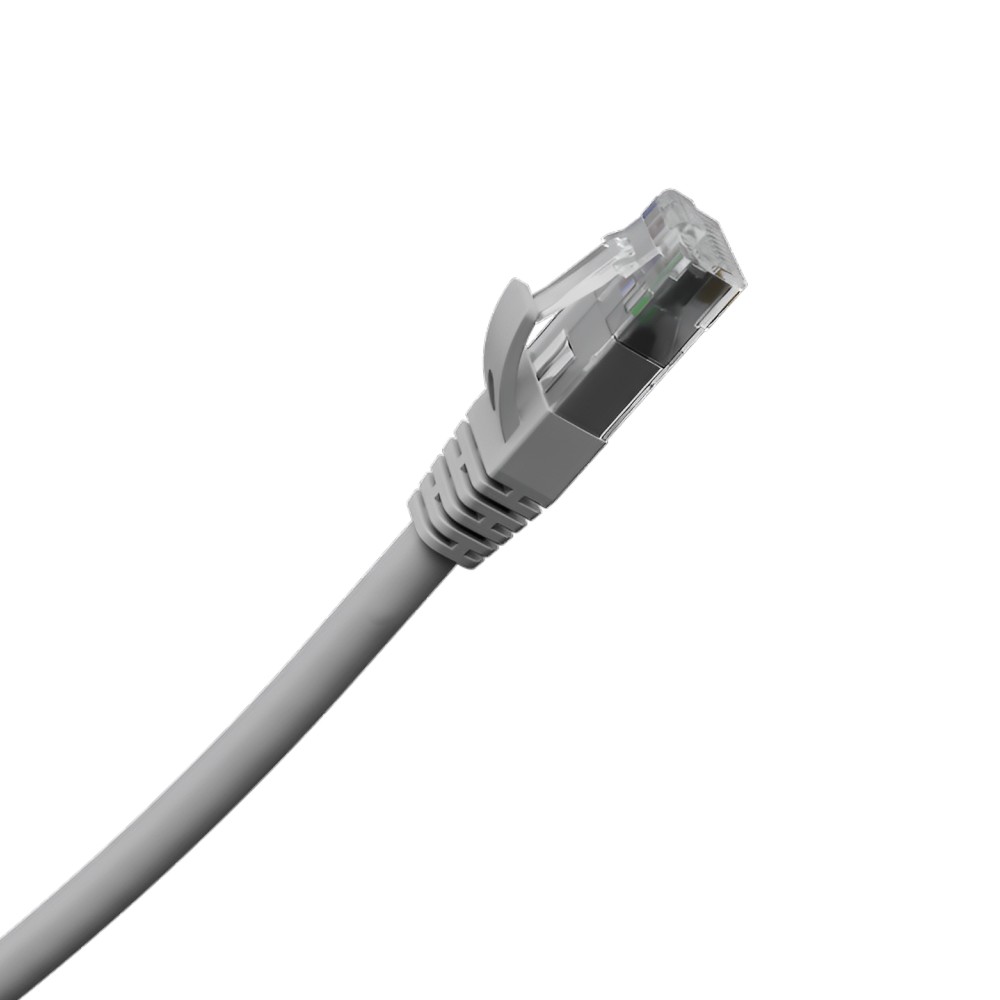 Patch Cord Impact Giga U/UTP 4P Cat6 Cinza 1,5m LSZH Intelbras