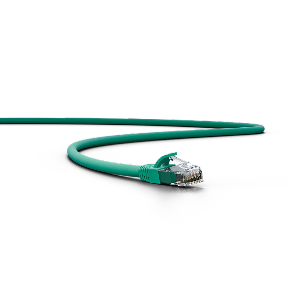 Patch Cord Impact Giga U/UTP 4P Cat6 Verde 2,5m LSZH Intelbras