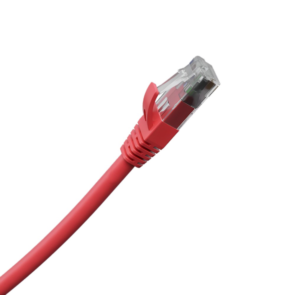 Patch Cord Impact Giga U/UTP 4P Cat6 Vermelho 2m LSZH Intelbras