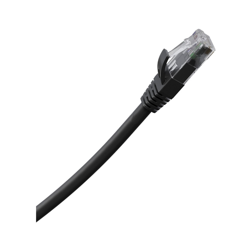 Patch Cord Impact Giga UTP Cat6 Preto 1,5m Intelbras