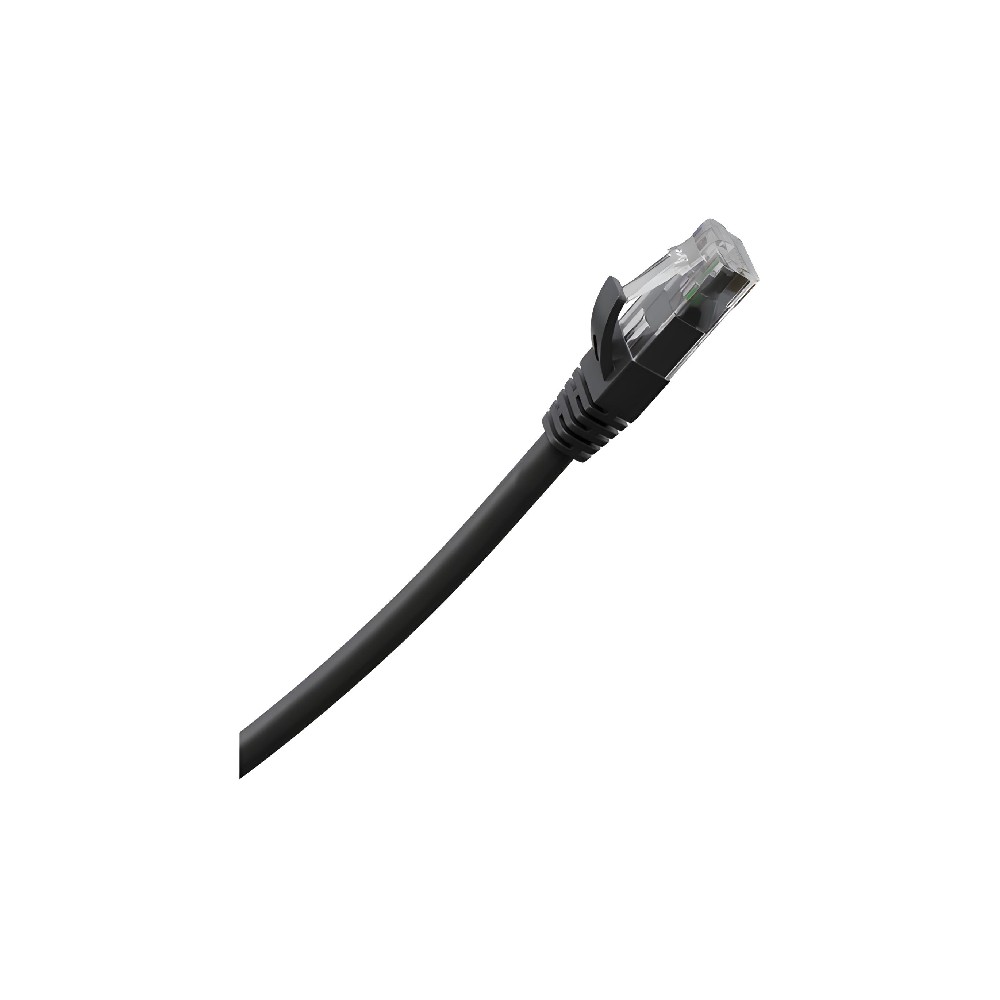 Patch Cord Impact Giga UTP Cat6 Preto 1m Intelbras