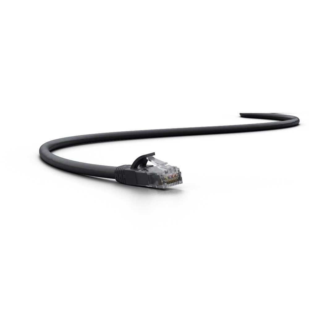 Patch Cord Impact Giga UTP Cat6 Preto 5m Intelbras