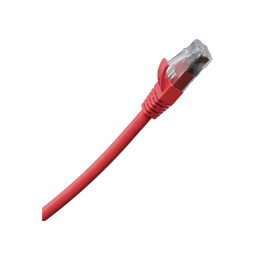Patch Cord Impact Giga UTP Cat6 Vermelho 2m Intelbras