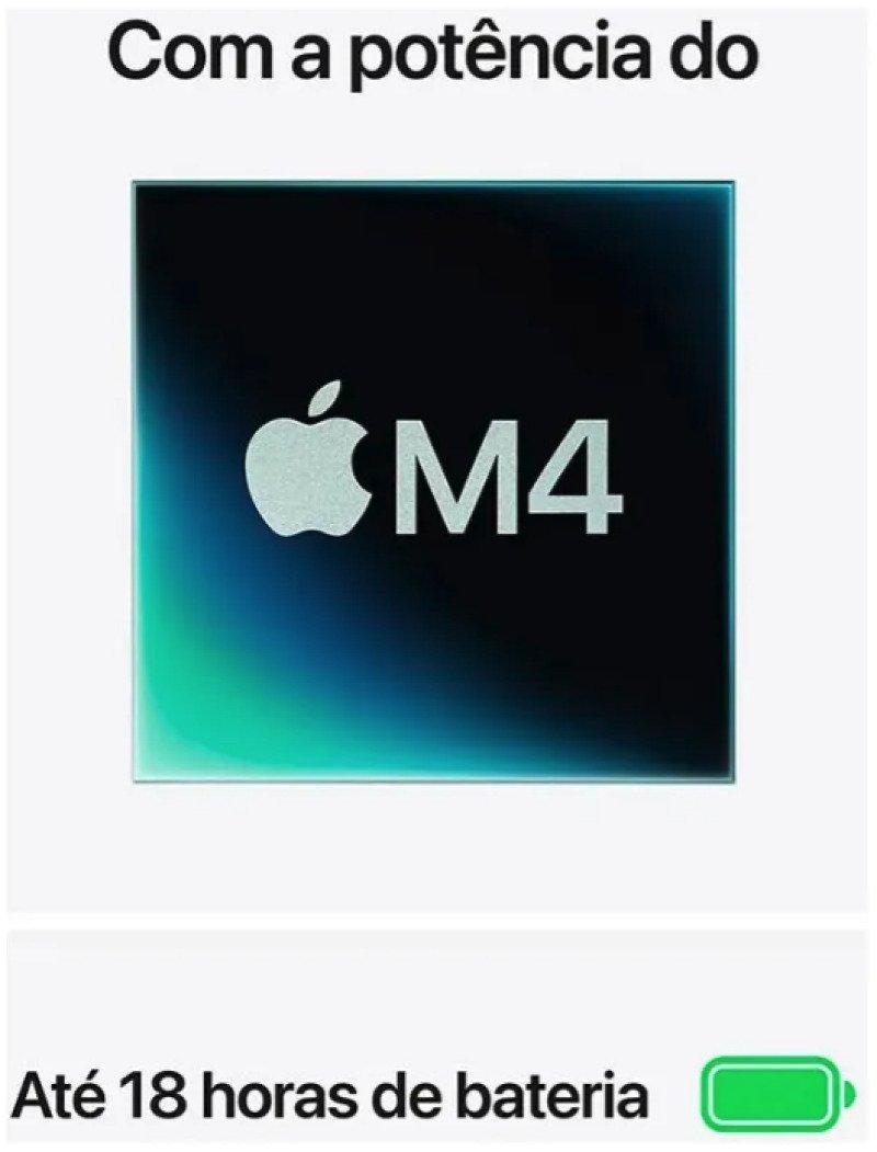 MacBook Air 13.6″ Chip M4 16 GB RAM 256 GB SSD Silver