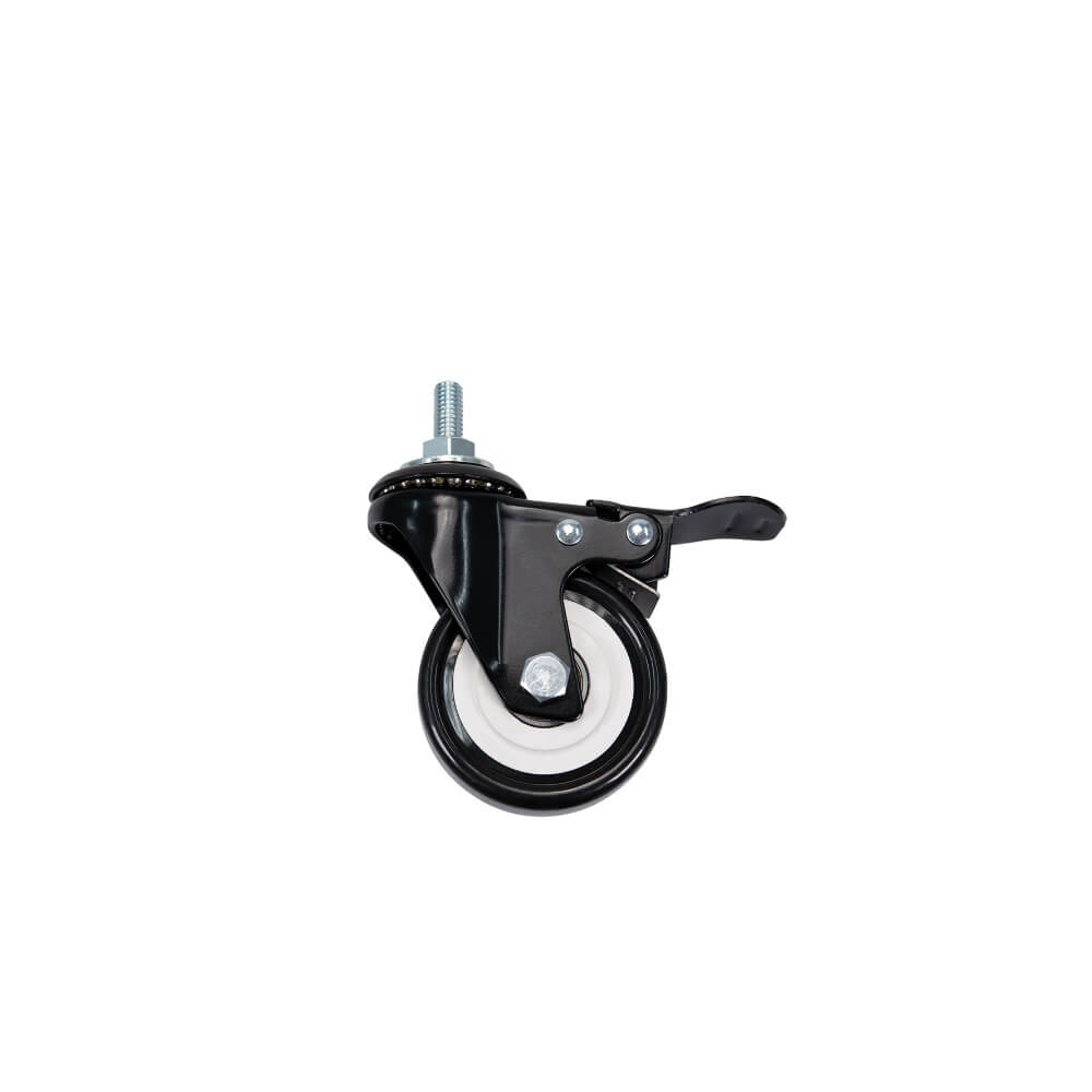 Conjunto Rodízio Metálico para Rack KRR 30mm Intelbras 4 Peças