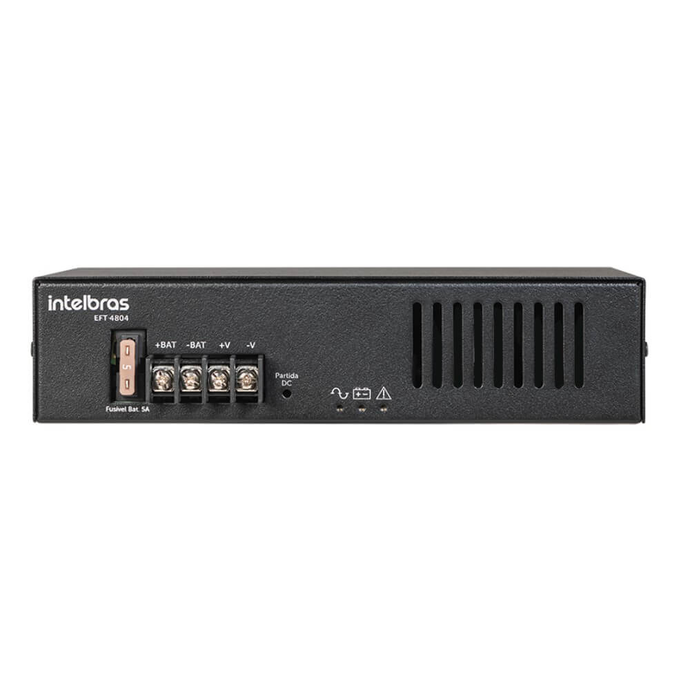 Fonte Alimentação AC DC Ininterrupta 48V 4A ETF4804 Intelbras