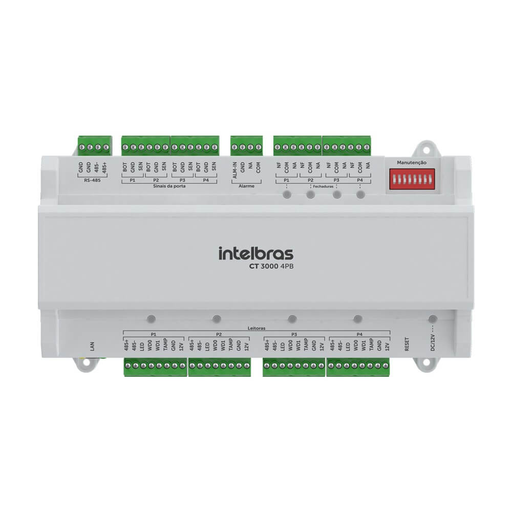 Controlador de Acesso CT 3000 4PB Intelbras