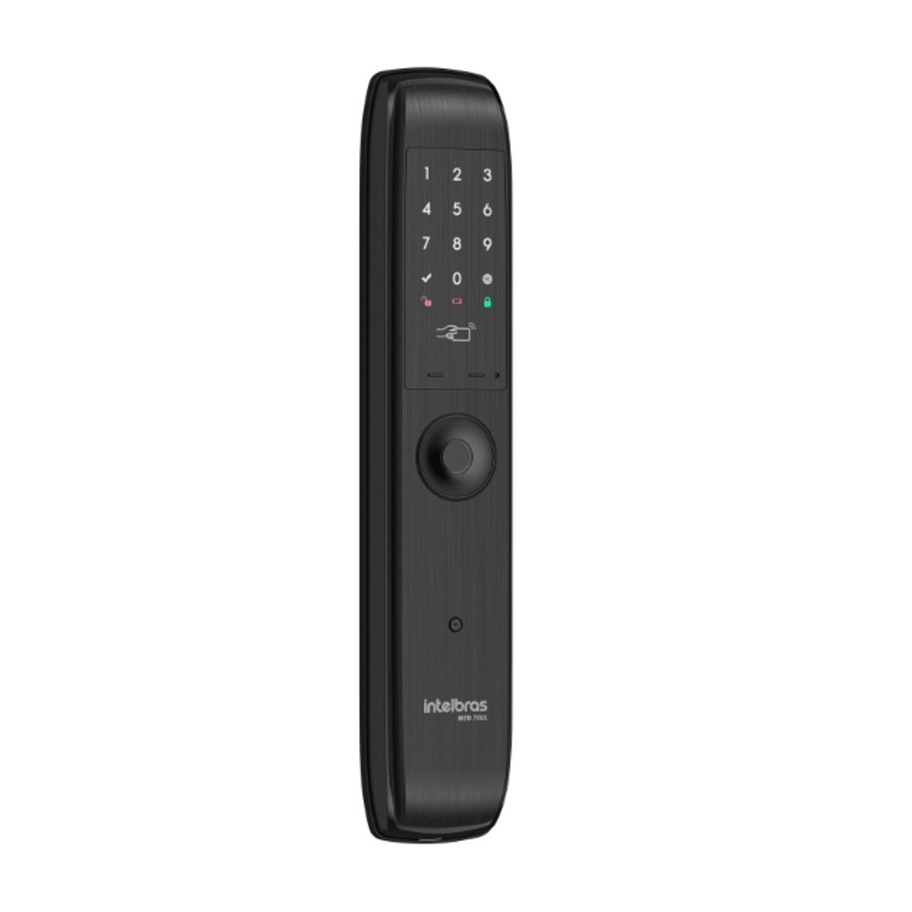 Fechadura Digital Inteligente de Embutir MFD7001 PT Intelbras
