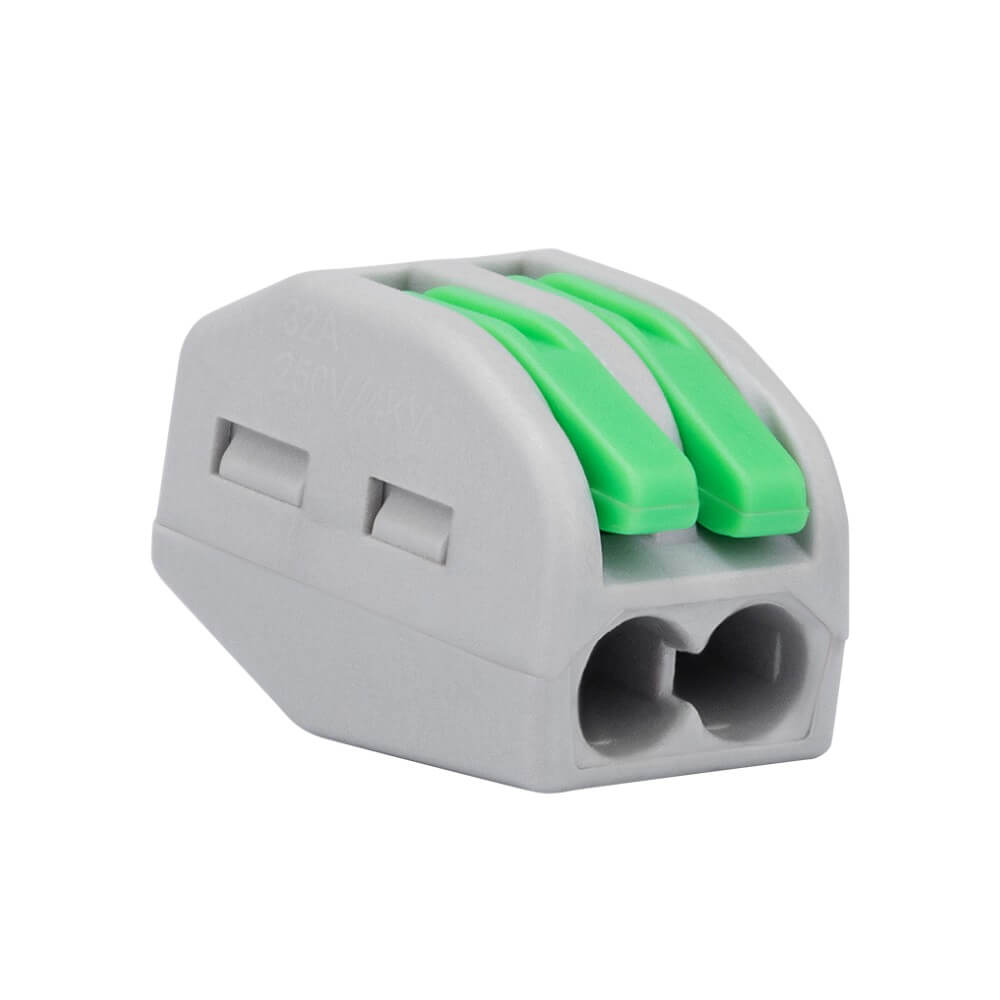 Conector Conex 1000 Clip 2 Vias 4mm Intelbras 6 Peças