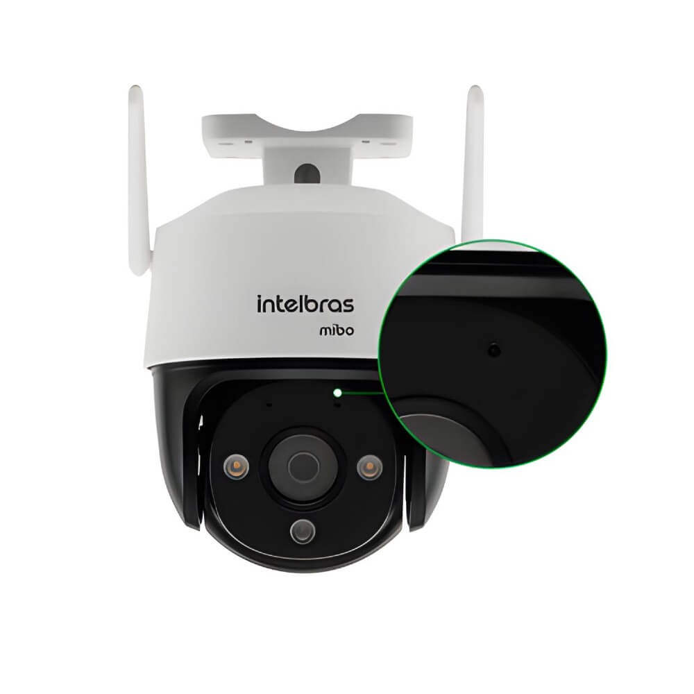 Câmera Wi Fi Full HD iM7 S Full Color Cartão MicroSD 32GB Intelbras