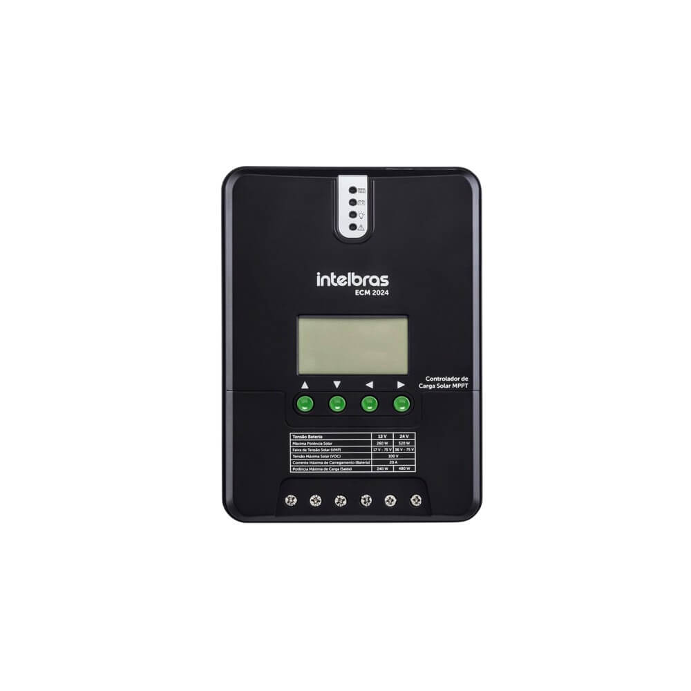 Controlador de Carga MPPT ECM 2024 Intelbras
