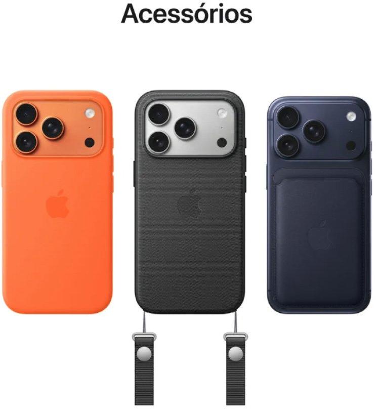 Apple iPhone 17 Pro Max 256 GB Laranja Cósmico 5G ANATEL