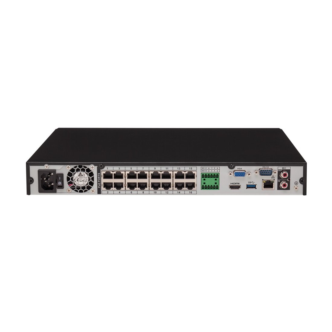 NVD 16 Canais IP POE Sem HD NVD 3116 P Intelbras