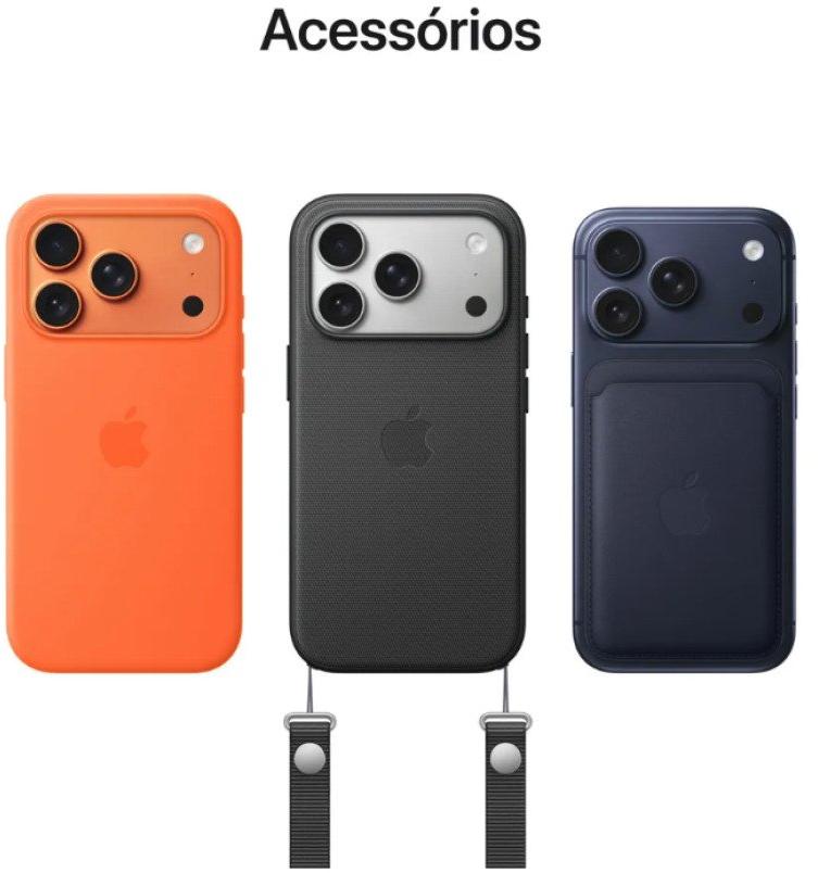 Apple iPhone 17 Pro Max 1 TB Laranja Cósmico 5G