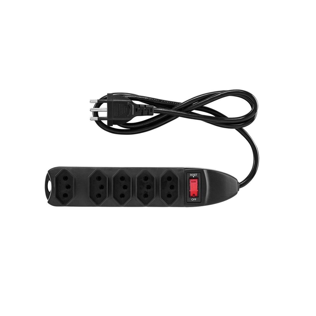 Protetor Eletrônico 5 Tomadas EPE 1005 Preto Intelbras