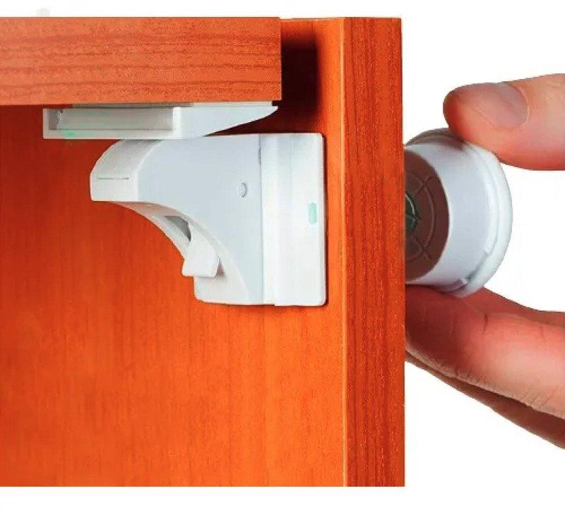 Trava Magnética Gaveta Armário Segurança Crianças