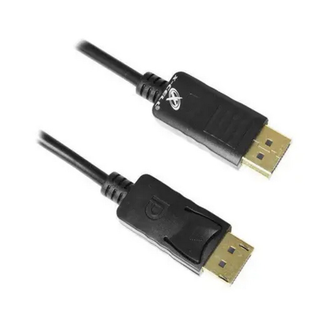 Cabo Displayport Macho 1,8 Metros Preto X-Cell - XC-ADP-28