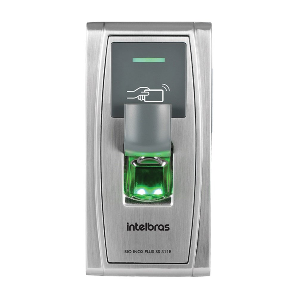 Controlador de Acesso 125kHz Bio Inox Plus Intelbras SS 311 E