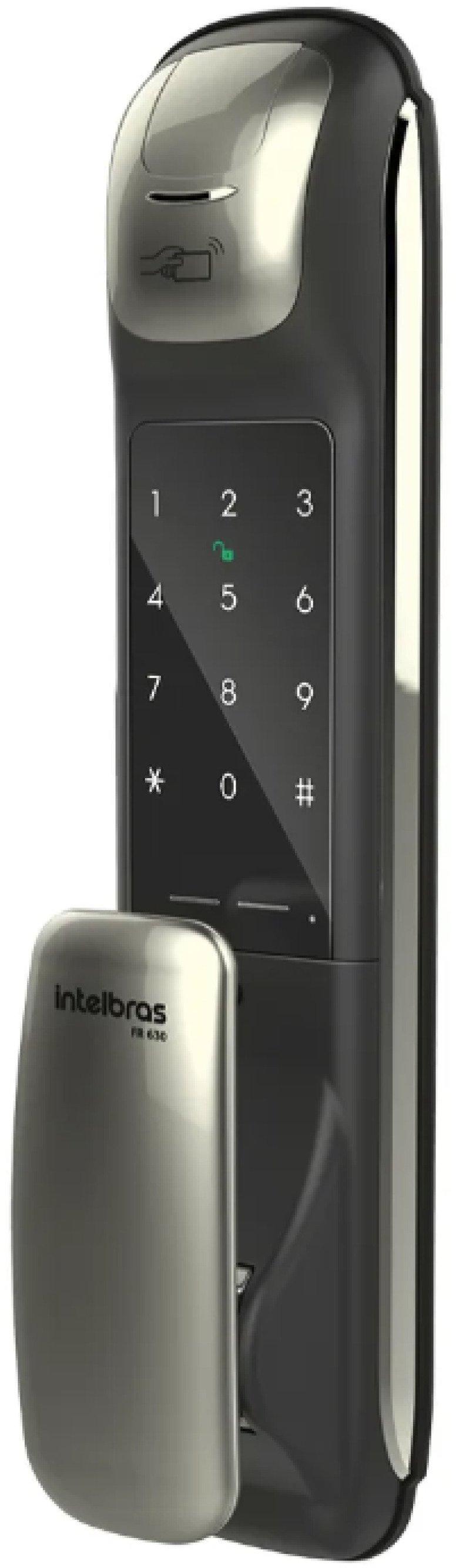 INSTALAÇÃO INCLUSA Fechadura Digital Embutir Intelbras FR 630