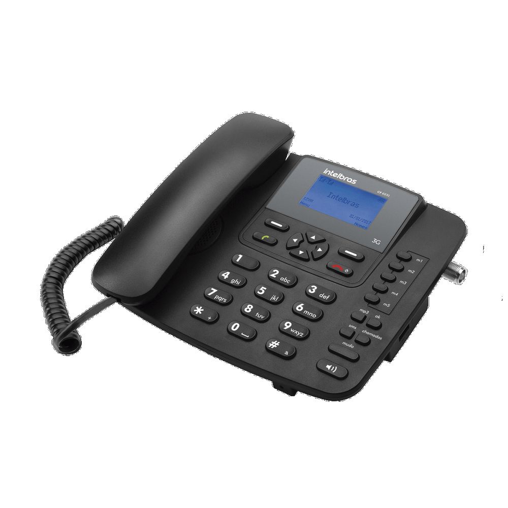 Kit Telefone Celular Fixo 3G CFA 6041 Intelbras