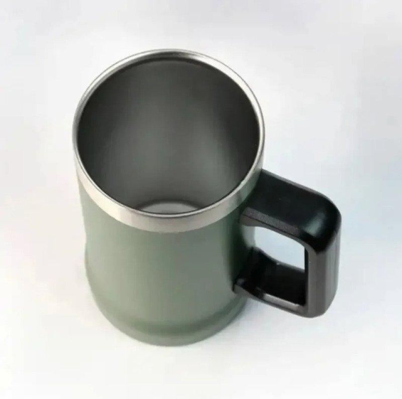Caneca Térmica Chopp Cerveja 709 ml Aço Inox Verde