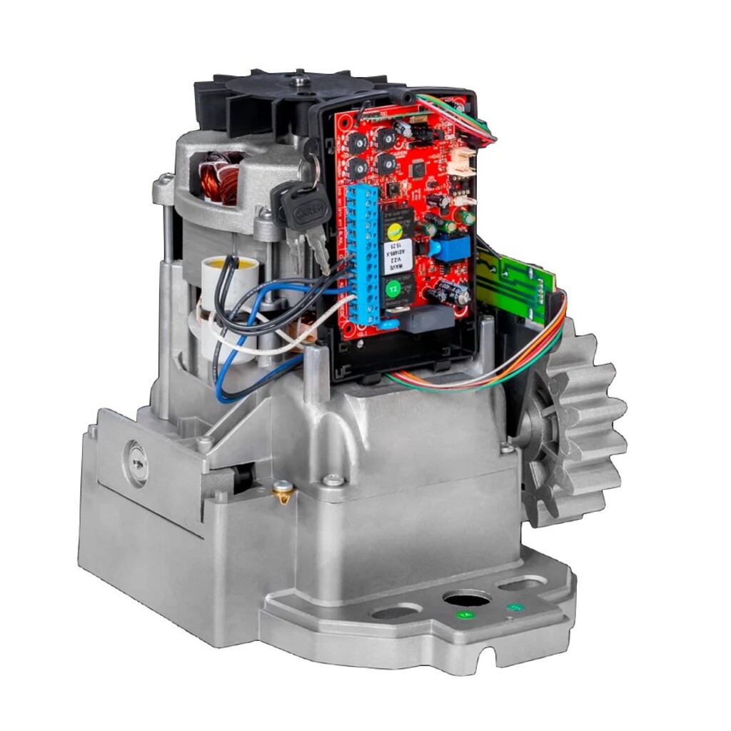 Motor de Portão Automatizador Deslizante GAREN até 1000 Kg 220 Volts GRAND KDZ 1000 SPEED CONDOMÍNIO - Com 2 Controles - F17414-GCT 220V