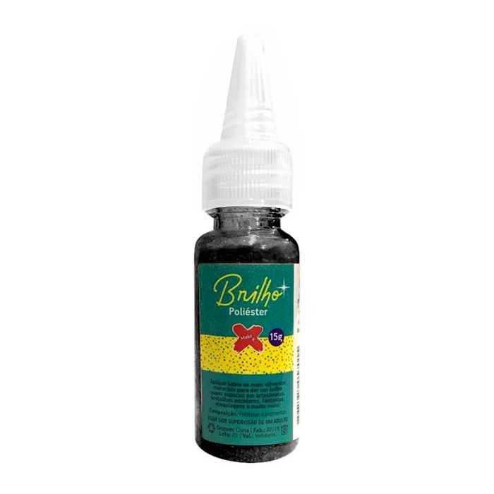 Glitter Make mais Bisnaga 15gr Cores Vivas