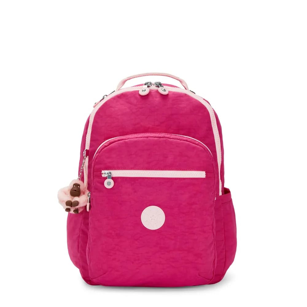 Mochila Kipling Seoul Pappy Grande Rosa