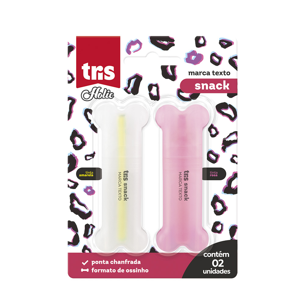 Marca Texto TRIS Holic Pets 2 Unidades