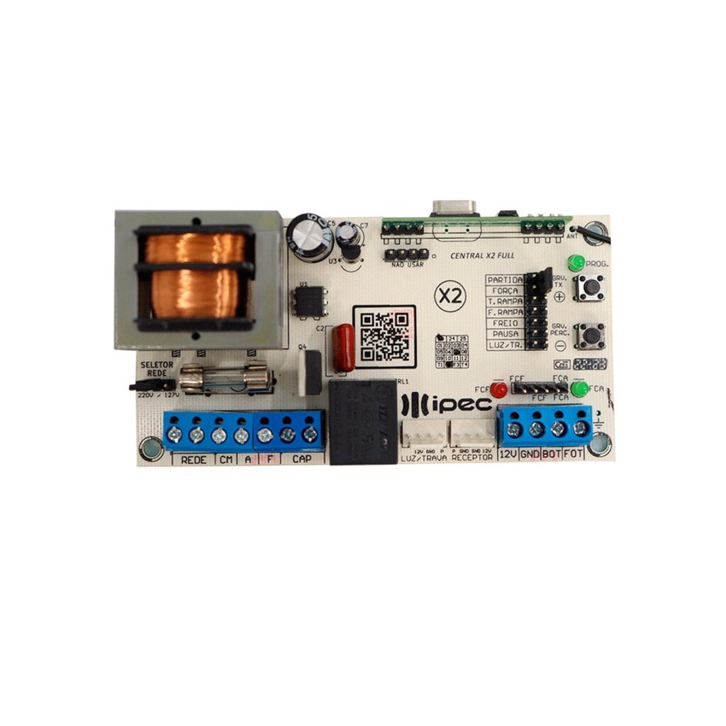 Central para Motor Automatizador Standart X2  Ate  1/3 CV - IPEC - A2468
