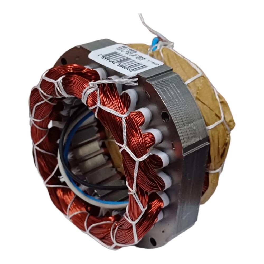 Estator de Bobina para Motor de Portão Elétrico Q18mm 1/4HP 127V KDZ Garen A01009