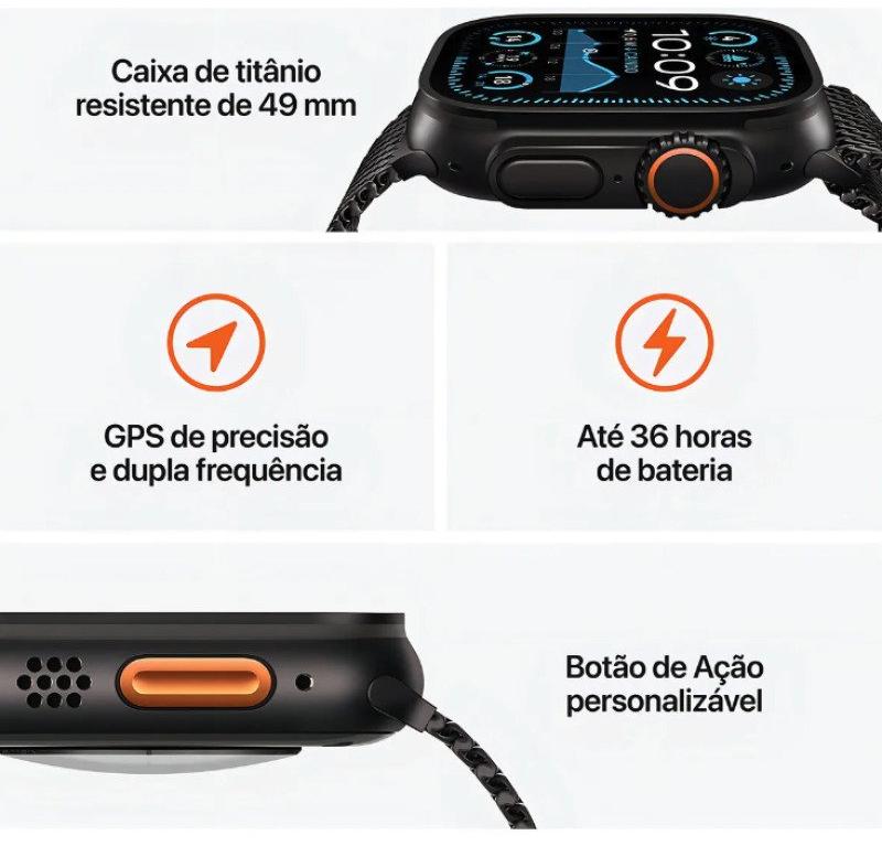 Apple Watch Ultra 2 49 mm Black