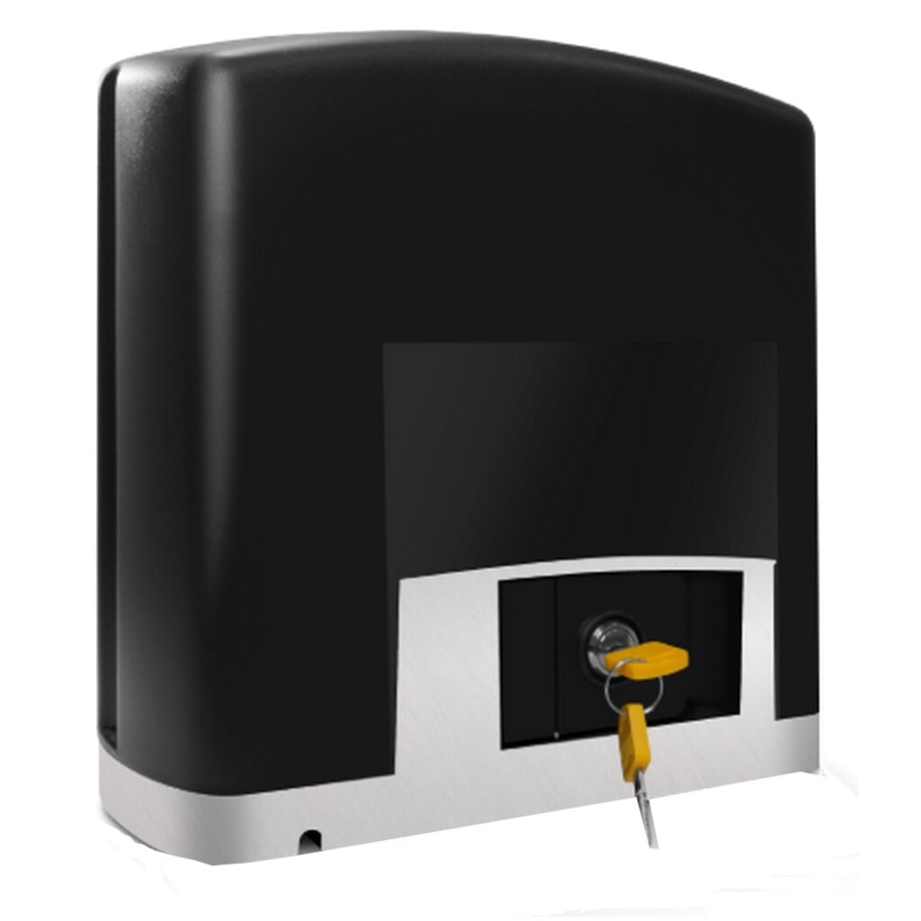 Motor de Portão Automatizador Deslizante JFL até 350 Kg 220 Volts - Residencial Base Fixação Aluminio - DR MOVE 350-AL