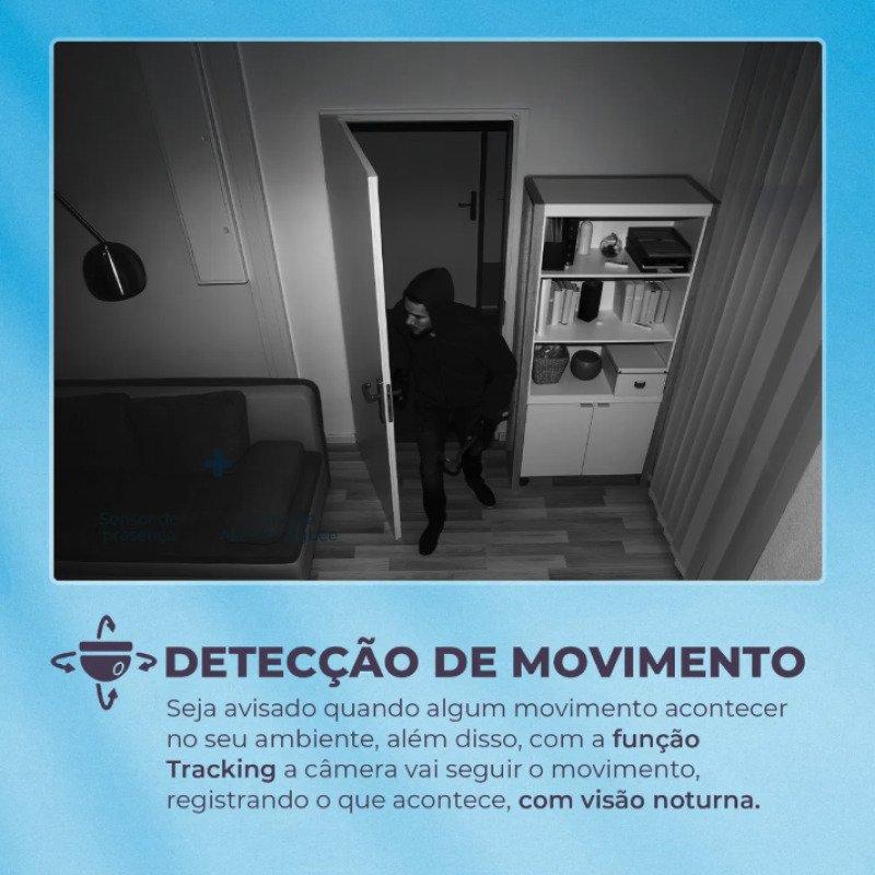 INSTALAÇÃO INCLUSA Câmera Interna Inteligente Ekaza EKGDT4117B